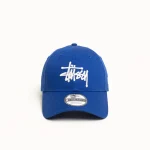 ステューシー ニューエラ 9twenty ベーシック マジェスティックブルー ストラップバック