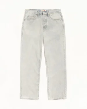 ステューシー ニュークラシック ピグメントコーティングデニム ヴィンテージ ブラックジーンズ