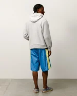 ステューシー パッチ ジップ ニット アッシュ ヘザー パーカー-3