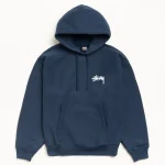 ステューシー ビクトリア ネイビー パーカー