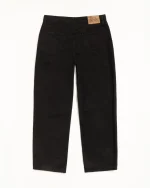 ステューシー ビッグ オール オーバーダイ ブラック ジーンズ-1