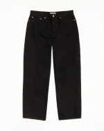 ステューシー ビッグ オール オーバーダイ ブラック ジーンズ