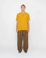 ステューシー ビッグ オール キャンバス プレイド ブラウン ジーンズ-2