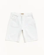 ステューシー ビッグ オール デニム ホワイト ショートパンツ
