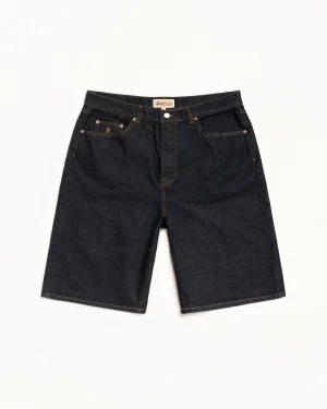 ステューシー ビッグ オール デニム リンスド インディゴ ショートパンツ