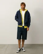 ステューシー ビッグ オール デニム リンスド インディゴ ショートパンツ-4