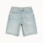 ステューシー ビッグ オール デニム ヴィンテージ ブラック ショートパンツ