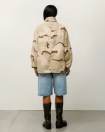 ステューシー ビッグ オール デニム ヴィンテージ ブラック ショートパンツ-5