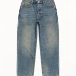 ステューシー ビッグ オール ヴィンテージ デニム ミッドウォッシュ ジーンズ