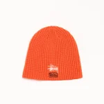 ステューシー ビルトタフ オレンジ スカルキャップ