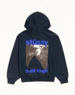 ステューシー ビルトタフ ネイビー ジップフード-1
