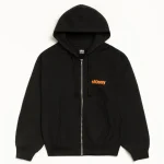 ステューシー ビルトタフ ブラック ジップフード