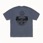 ステューシー ビルト・トゥ・ラスト ピグメントダイ ネイビー Tシャツ