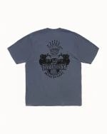 ステューシー ビルト・トゥ・ラスト ピグメントダイ ネイビー Tシャツ