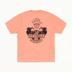 ステューシー ビルト・トゥ・ラスト 顔料染めシャーベットTシャツ