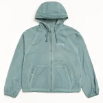 ステューシー ビーチシェル ガーメントダイ ブルー ジャケット