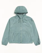 ステューシー ビーチシェル ガーメントダイ ブルー ジャケット