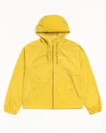 ステューシー ビーチシェル ガーメントダイ ライム ジャケット