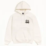 ステューシー ピグメントダイ ネイビー ナチュラル パーカー