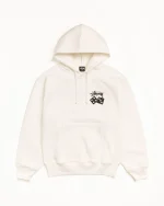 ステューシー ピグメントダイ ネイビー ナチュラル パーカー