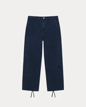 ステューシー フィールド ブルー パンツ