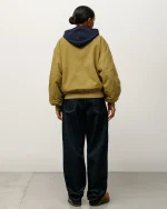 ステューシー フライトボンバー ゴールデンオリーブ ジャケット5