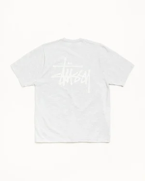 ステューシー ベーシック アッシュ ヘザー Tシャツ