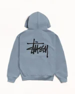 ステューシー ベーシック ジップ スレート パーカー-1