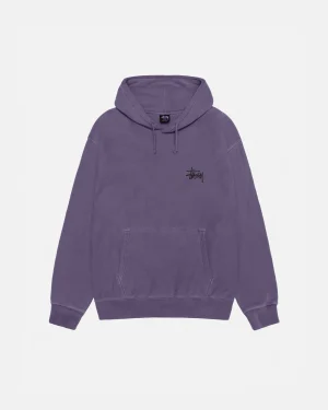 ステューシー ベーシック ステューシー ピグメントダイ グレープ パーカー