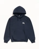ステューシー ベーシック ネイビー パーカー