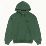 ステューシー ベーシック パイン ピグメント ダイ パーカー-1