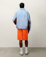 ステューシー ベーシック メッシュ オレンジ ショートパンツ-3