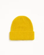 ステューシー ベーシックカフ ホーネット イエロー ビーニー-1