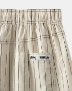 ステューシー ポプリン パジャマ ホワイト ショート-2