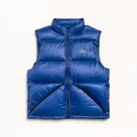 ステューシー マイクロリップストップ ダウンベスト ロイヤルジャケット