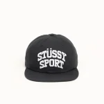 ステューシー ミッドデプス スポーツ ブラック スナップバック