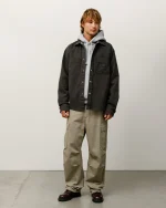 ステューシー ミリタリーカーゴ オリーブ リップストップ パンツ-2