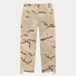 ステューシー ミリタリーカーゴ サンドカモ リップストップパンツ