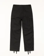 ステューシー ミリタリーカーゴ リップストップ ブラックパンツ-1