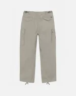 ステューシー ミリタリーカーゴ リップストップパンツ オリーブ-1