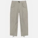 ステューシー ミリタリーカーゴ リップストップパンツ オリーブ