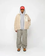 ステューシー ミリタリーカーゴ リップストップパンツ オリーブ-4