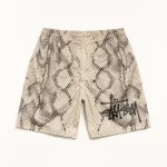 ステューシー メッシュ ベーシック スネークボーン ショートパンツ