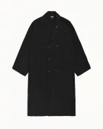 ステューシー ライトウェイト サーフマン トレンチ ブラック ジャケット