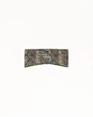 ステューシー リバーシブル テック スネーク ヘッドバンド