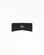 ステューシー リバーシブル テック ブラック ヘッドバンド