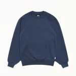 ステューシー リラックス ネイビー クルー