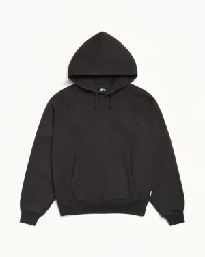 ステューシー リラックスウォッシュドブラックパーカー