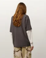 ステューシー レイジー フェード ブラック Tシャツ-3