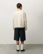 ステューシー ローデニムワーク インディゴ ショートパンツ-3